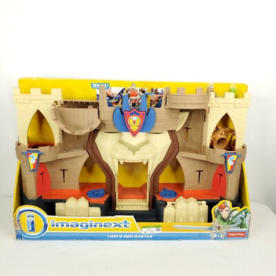 Fisher Price Imaginext Lion's Den Castle Kingdom Knights Playset 2014 BFR70 NEW