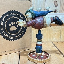 Boyds Bear Barnaby...Homeward Bound - Carvers Choice -Snowman - Limited Edition