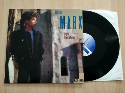 Richard Marx Right Here Waiting RAR Rarität 1989 Remix Maxi Single Vinyl, 118
