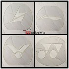 LI-NING YONEX VICTOR LIN DAN Badminton Racquet String Logo Stencil Mark Card(CA)