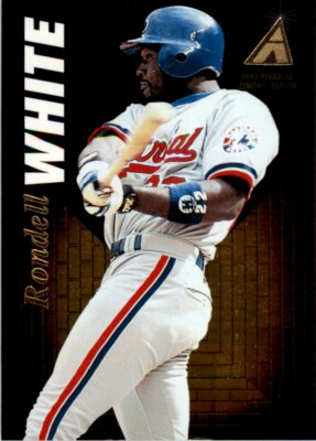 1995 Pinnacle Zenith Rondell White . Montreal Expos #93