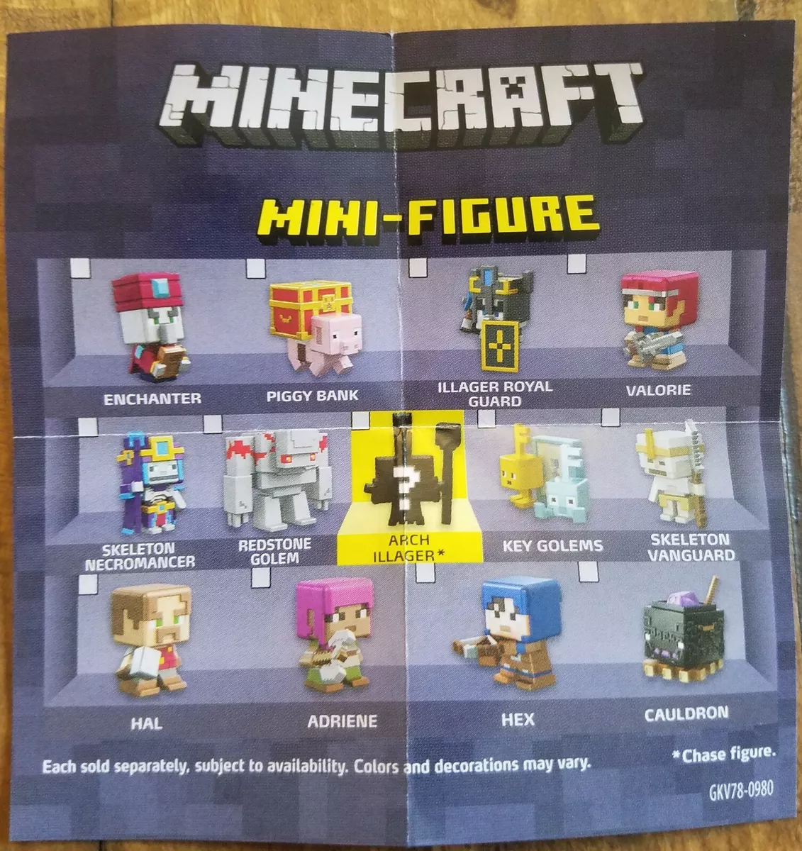 Minecraft Dungeons Series 24 Mini Figures Slime Cube NEW