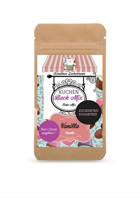 SUGARFREE CAKE Mix.KUCHEN Mix Zuckerfrei!nur 1 Zutat zufügen. Wenig Kalorien.