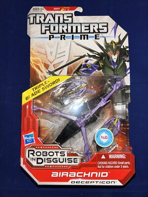 Hasbro Transformers Prime Robots In Disguise  AIRACHNID MISB Sealed New