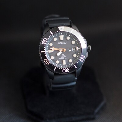 Montre Seiko Prospex « Série Noire » Solar Diver SNE493P1