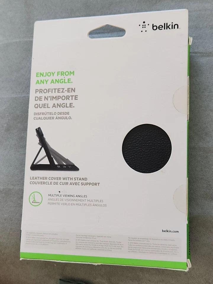 Belkin Kindle HD7" Chambray Cover Black New! - Image 2 of 2