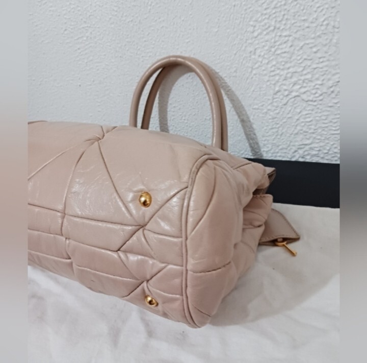 Marc Jacobs Patchwork Klein Frame Blush Leather T… - image 8