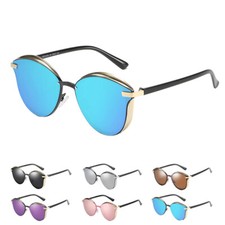 Classic Round Polarized Sunglasses for Men Women Vintage Retro Style Glasses