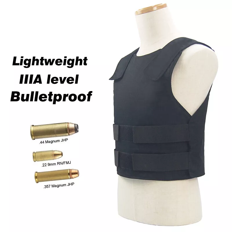 IIIA Bulletproof Vest 3A Level Lightweight Security Antibullet Self-defense  Suit