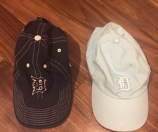 Lot Of 2, DETROIT TIGERS HATS One Women's And One Youth