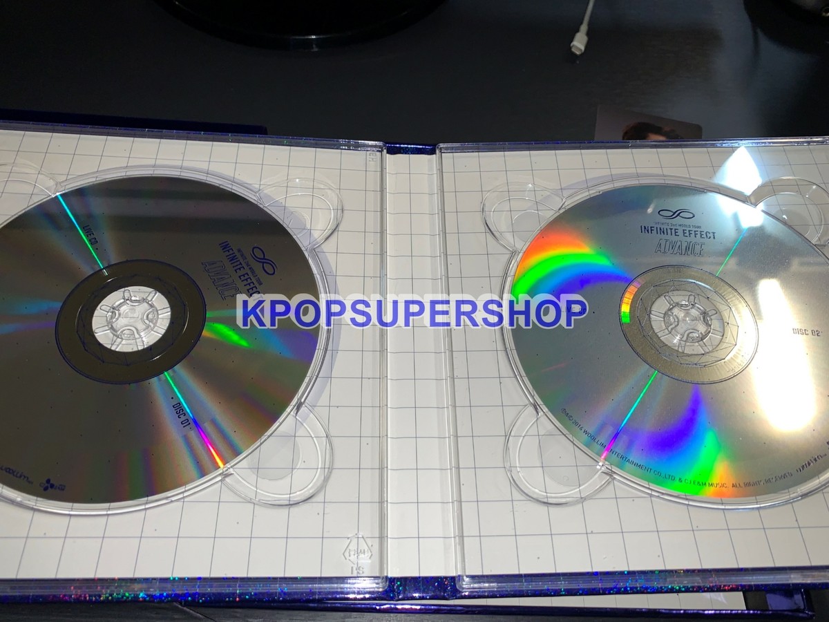 Infinite Effect Advance Live 2 CD 2 DVD Sungyeol Photocard Great