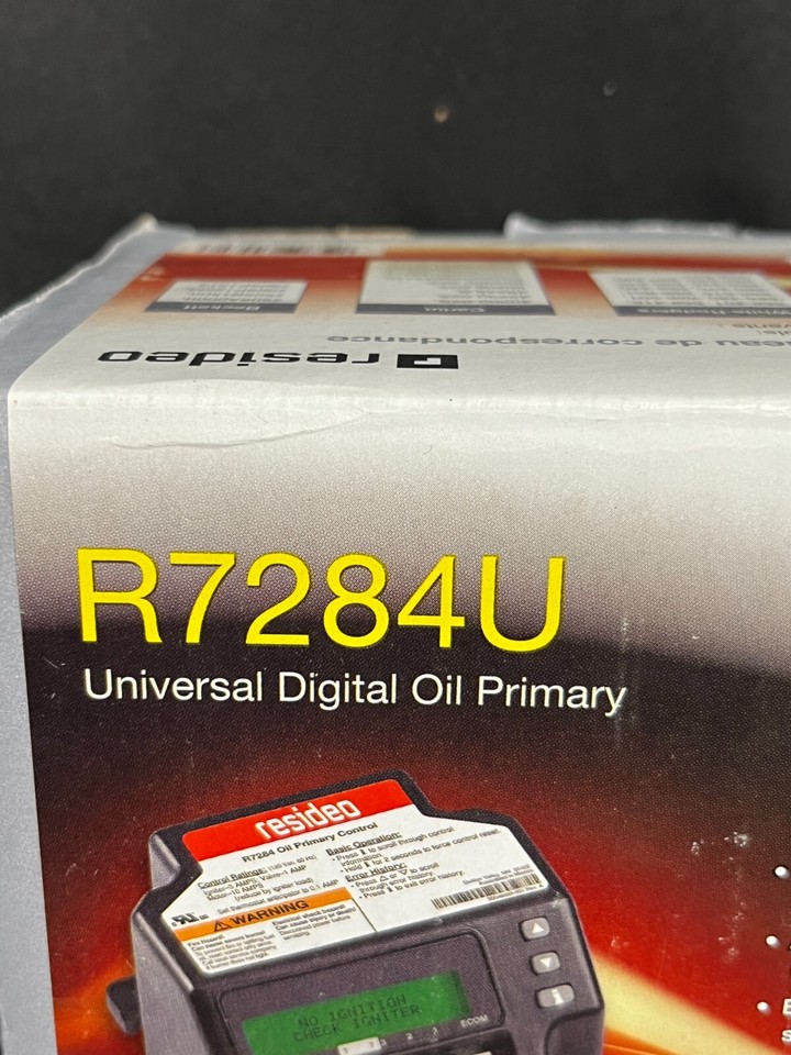 Resideo R7284 Black Universal Electronic Primary Oil Burner Control eBay