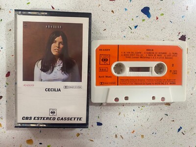 Cecilia - Cassette Tape Fui Dama Dama Señor Y Dueño Mi Gata Luna Llora ...