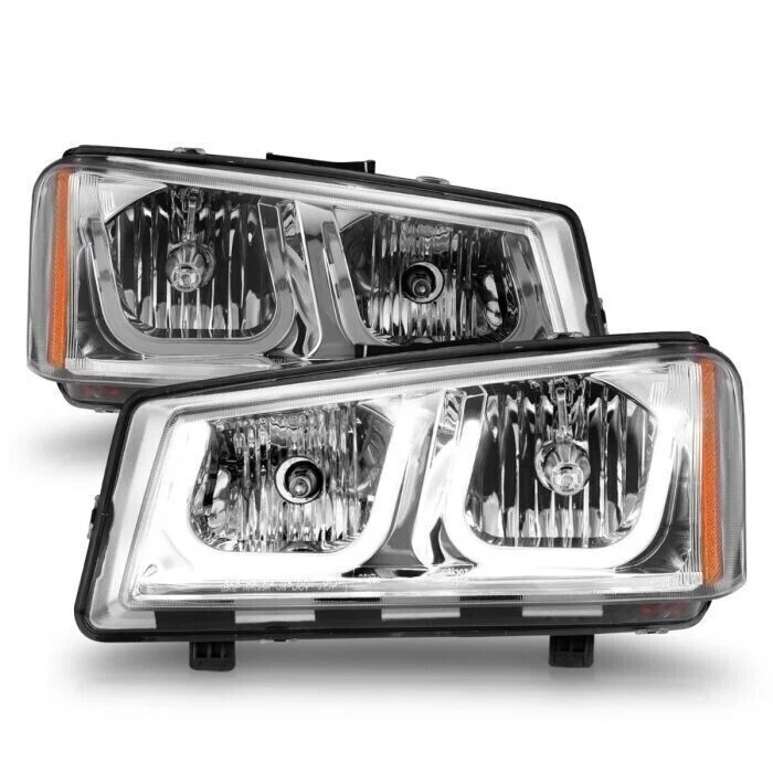 ANZO 111313 U-Bar Projector Headlights for 2003–2007 Chevy Silverado/Avalanche - Image 2 of 4
