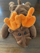 TY Beanie Baby - Chocolate the Moose - Style 4015 - 1993 - Collectible