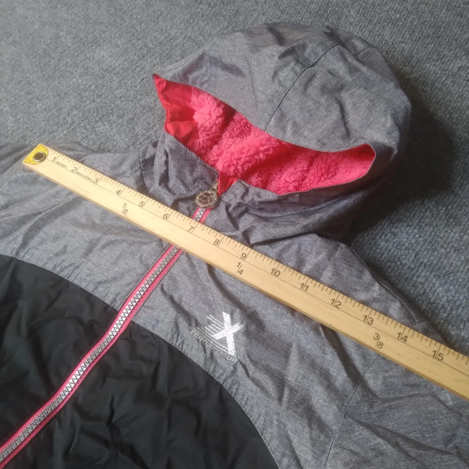 Zero Xposure Winter Jacket Coat Women Junior  Size 14 Hood Flee E Ligned - Image 4 of 4