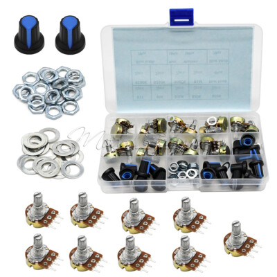 18/20/50/100PCS Potentiometer Adjustable Resistance 9/10 Specifications Package