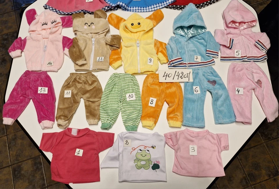 VETEMENTS NEUFS POUR POUPEES DE 40/42 CM ENVIRON  AU CHOIX N° 2 AB - Photo 3/4