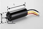 F450B-KV3000 Außenläufer Brushless Motor ohne Wasserkühlung