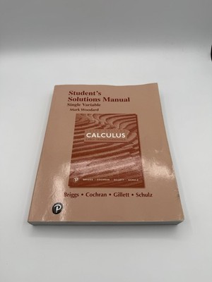 Student Solutions Manual for Single Variable Calculus: Early Transcendentals