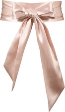 Women Sash Belt for Dress Long Satin Waist Belt for Wedding Party Special Occasi