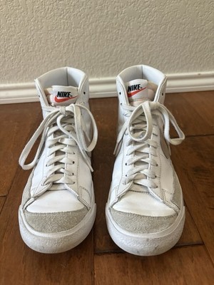 Size 9.5 - Nike Women's Blazer '77 Vintage Mid White Pink Oxford