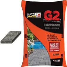 Alliance Designs G2GATORMAXX02 50 lbs Gator Maxx G2 Polymeric Sand - Grey
