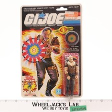Crystal Ball 34 Back GI Joe 1987 Hasbro Vintage Action Figure NEW MOSC SEALED