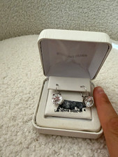 925 Sterling Silver Lab-Created White Sapphir...