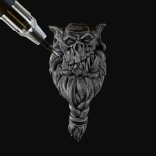 Grim Black Army Painter Speedpaint Marker - One-Coat Miniature Paint SM1020P