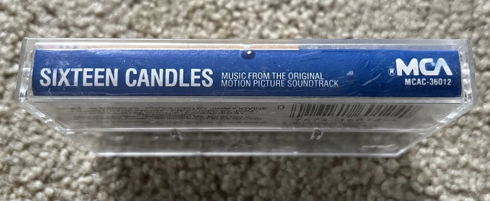 SIXTEEN CANDLES - OST Soundtrack CASSETTE Tape 1984 MCAC36012 * EXCELLENT - Image 3 of 4