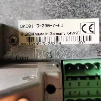 1pcs REXROTH DKC01.3-200-7-FW Servo Drives used