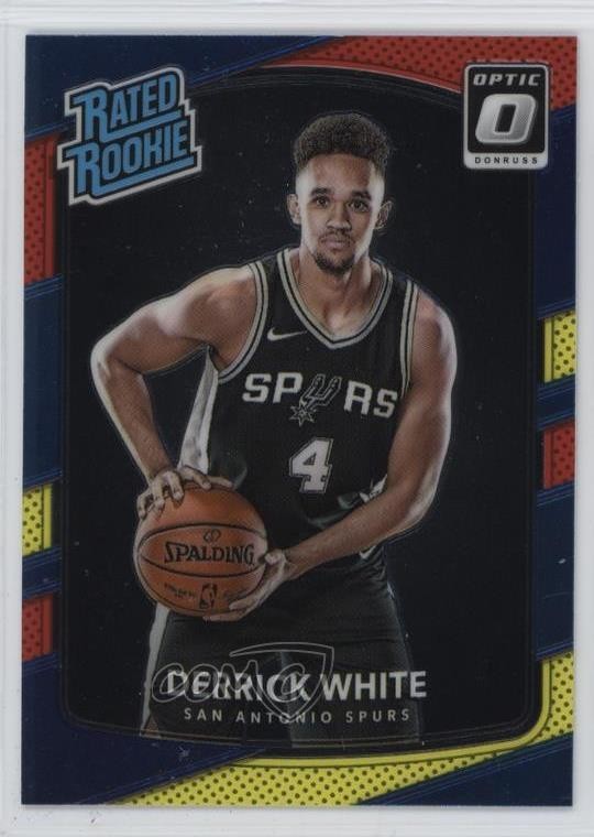 2017 Panini Donruss Optic Rated Rookie Mega Box Red & Yellow Derrick White 1d9f