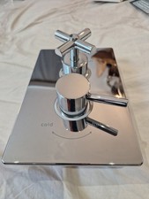 Bristan Quadrant Concealed Thermostatic Shower Mixer Valve Chrome New RRP £280