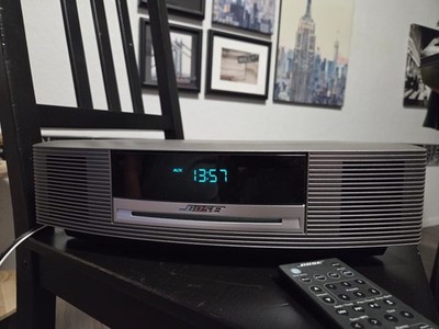Bose Wave Music System III FM/AM CD Laufwerk Silbergrau Top Zustand