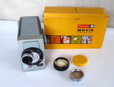 Vintage Kodak Brownie 8 Movie Camera 8mm f 2.7 Preowned in box no instructions