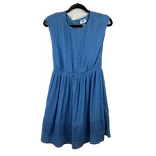 Old Navy Lace-Detail Gauze Dress Blues Traveler Small Floral Cutout w/ Slipdress