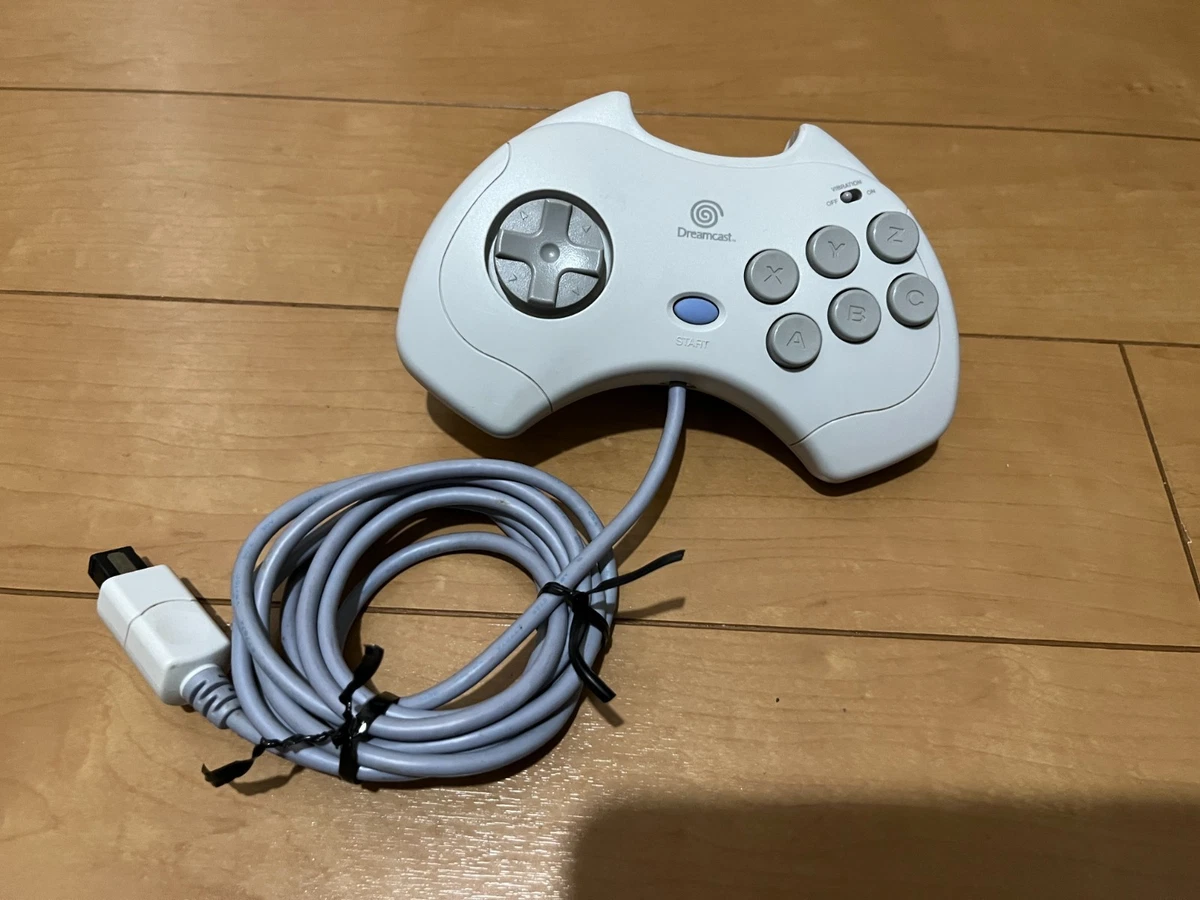 Manette Sega Dreamcast – Officielle PAL – Gris – Bon état – A22