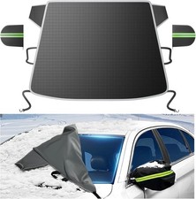 Upgraded 7-Layer Car Windshield Snow Cover for SUV-NO MORE SCRAPING