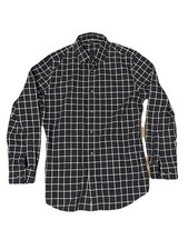 Banana Republic Men's Non-Iron Slim Fit Dress Shirt Blue Size Large