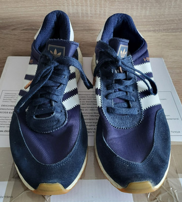 adidas I-5923  Iniki Runner Schuhe Sneaker Running BB2092 Blau Gr. 43 1/3