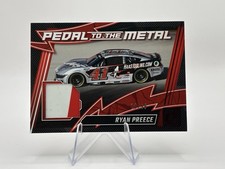 2025 Panini Donruss Nascar -Pedal to the Metal Ryan Preece #PM-RPC Red /99 (MEM)