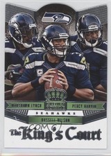 2014 Panini Crown Royale The King's Court Marshawn Lynch Percy Harvin #KC2 1z9