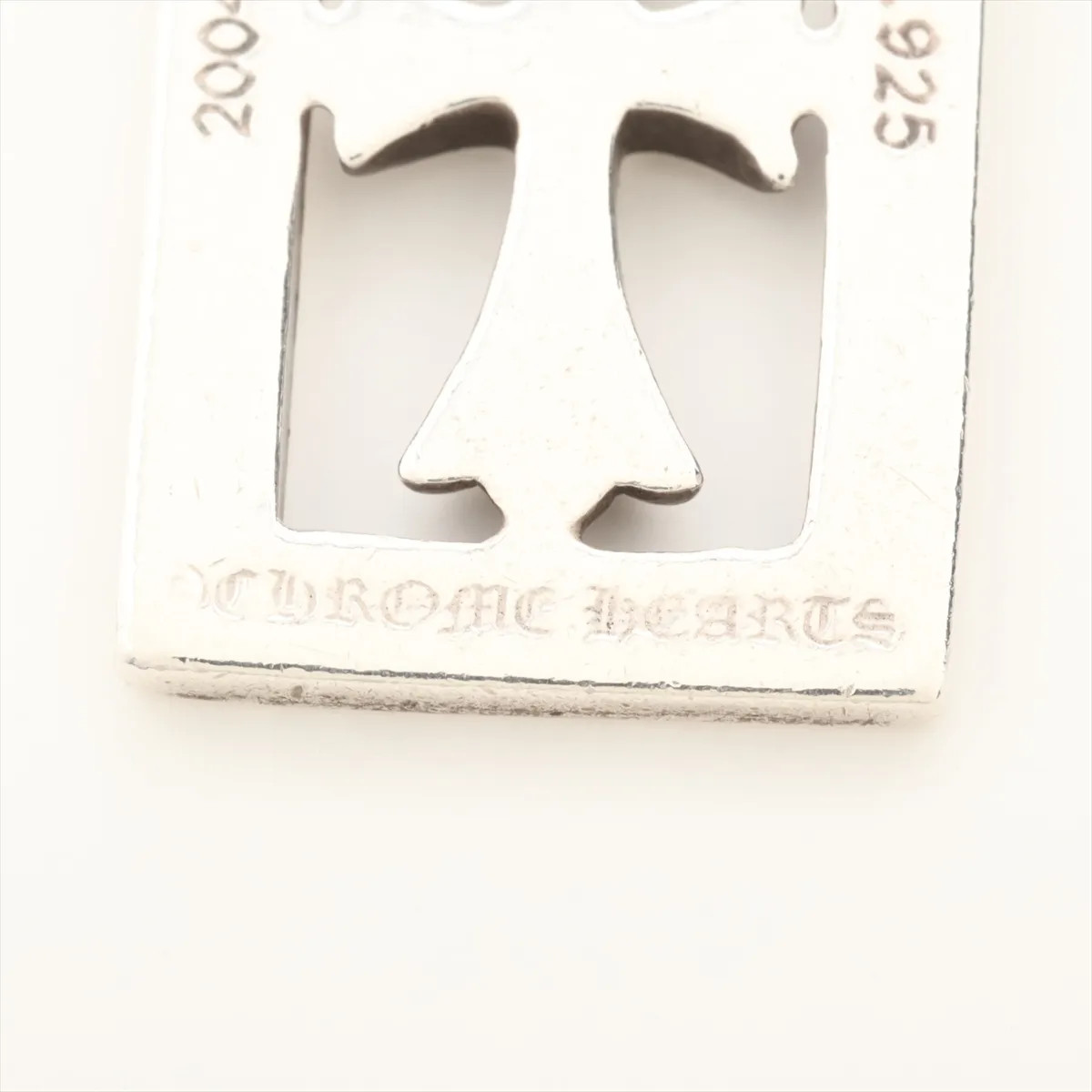 Chrome Hearts framed open Baby fat Pendant top 925 4.6g thumbnail 3