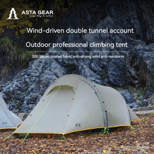 ASTA GEAR Windchaser2 Lightweight Camping Tent - Multifunctional for Backpacking