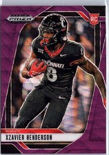 2025 Panini Prizm Draft Picks - Xzavier Henderson #15 Purple Wave Prizm (RC)