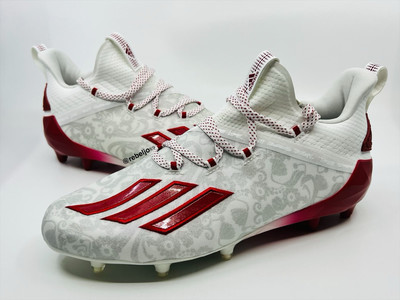Adidas Adizero Young King Football Cleats FU6708 Floral RED Mens Size 9