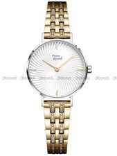 Damenuhr bicolor Edelstahl bicolor, Quarzuhr, Mineralglas, 28mm