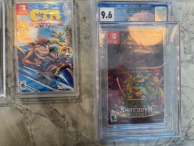 PREMIUM Sealed Game Lot Graded - Nintendo Switch Wii U Mario Kirby Yoshi TMNT