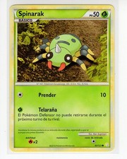 1x ~ESP~ SPANISH Spinarak 83 HGSS HeartGold Soulsilver Pokemon Card (REFWhite) on eBay